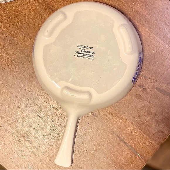 Vintage Corning Ware Amana Blue Colonial Browning Skillet w/Lid - Picture 4 of 7